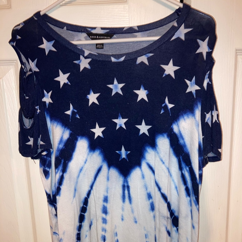 Rock Revival Navy Starburst Tee